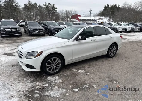 2017 Mercedes-Benz C 300 4Matic from USA, damaged, VIN 55SWF4KB3HU179385